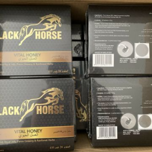 BLACK HORSE Vital Honey 24 Sachets x 10g